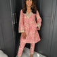 SAMPLE LADIES PINK SUIT SIZE SMALL