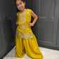 Yellow Palazzo Suit