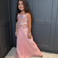 Baby Pink Palazzo Suit