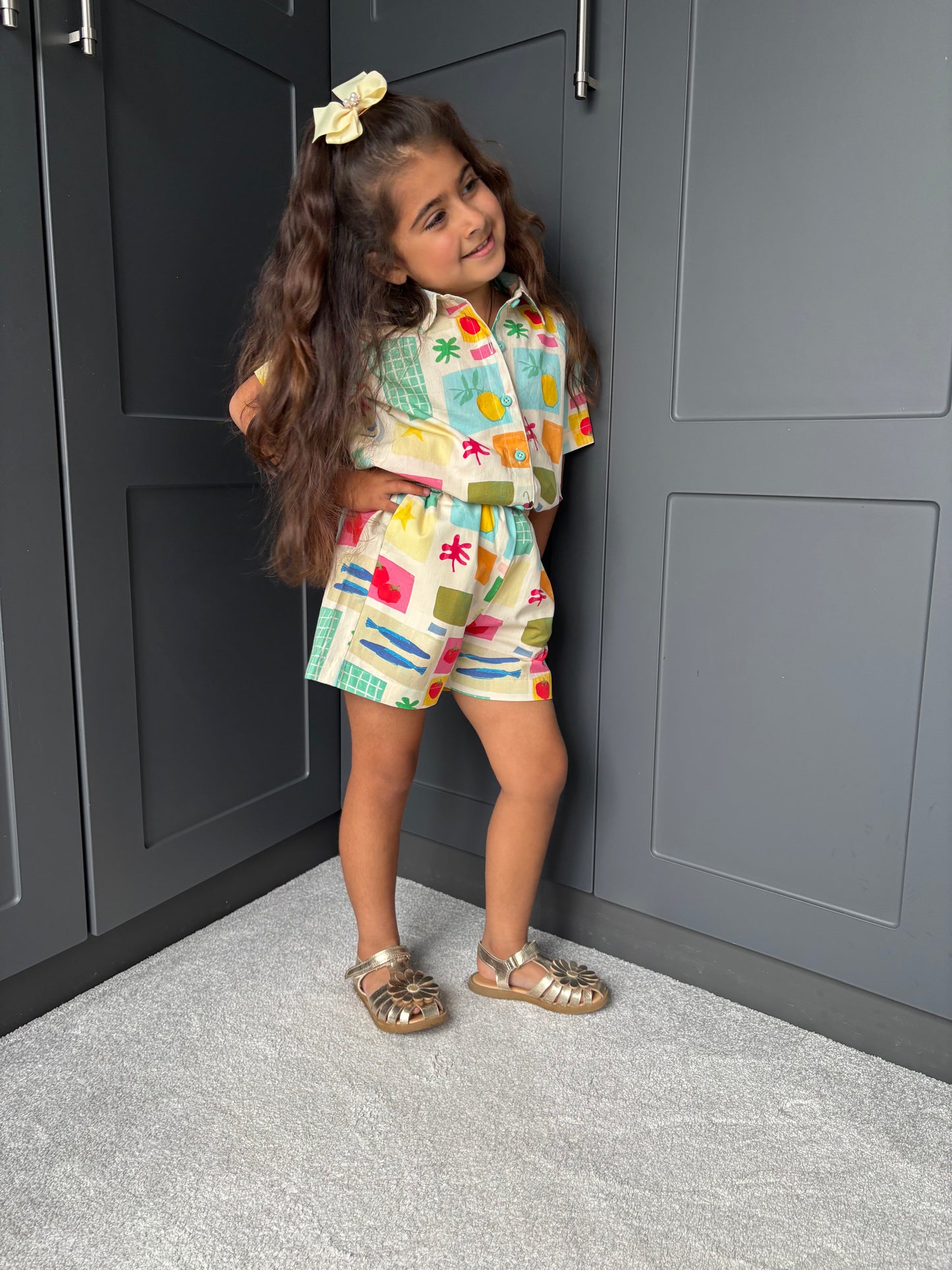 Mini Mama Sorrento Shorts Set