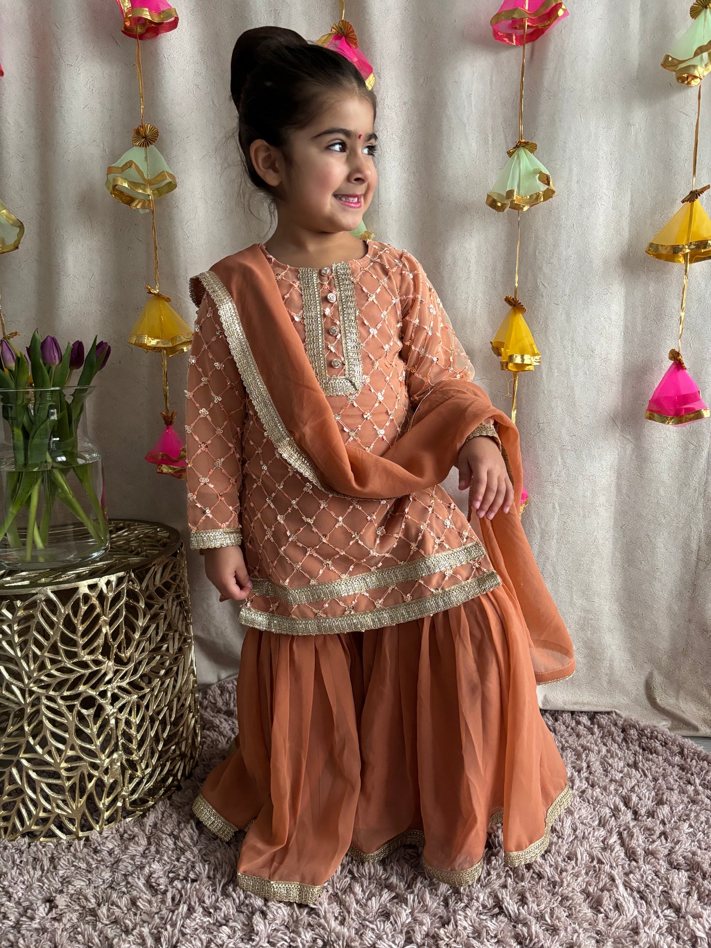 Peaches Sharara Suit