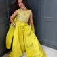 Golden Glow Palazzo Suit