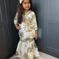 Mini Mama White Sharara Suit