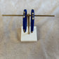 Slim Embellished Bangle (Royal Blue)
