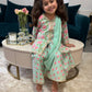 Mint & Pink Palazzo Suit