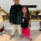 Girls Velvet Trouser Suit