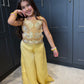 Butter Yellow Palazzo Suit