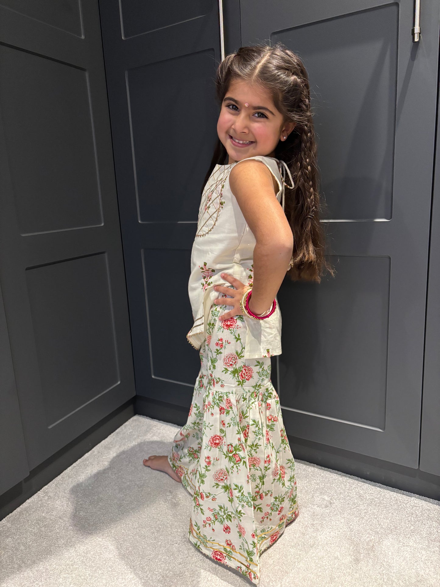 Rose Garden Sharara Suit