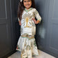 Mini Mama White Sharara Suit