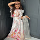 Summer Blooms Palazzo Suit
