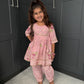 Baby Pink Frock Suit