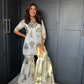 Mama White Sharara Suit