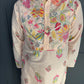 Lotus Print Kurta Pyjama Set | Boys' Indian Festive Wear | Sibling Collection