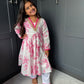 Mini Mama Enchanted Bloom Anarkali Set
