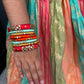 Mendhi Magic Lengha Set