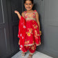 Red Flower Power Festive Set