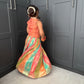 Mendhi Magic Lengha Set