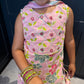 Pink Garden Party Sharara Suit