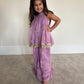 Lilac Palazzo Suit
