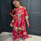 Rani Pink Floral Sharara Suit
