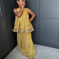 Yellow Palazzo Suit