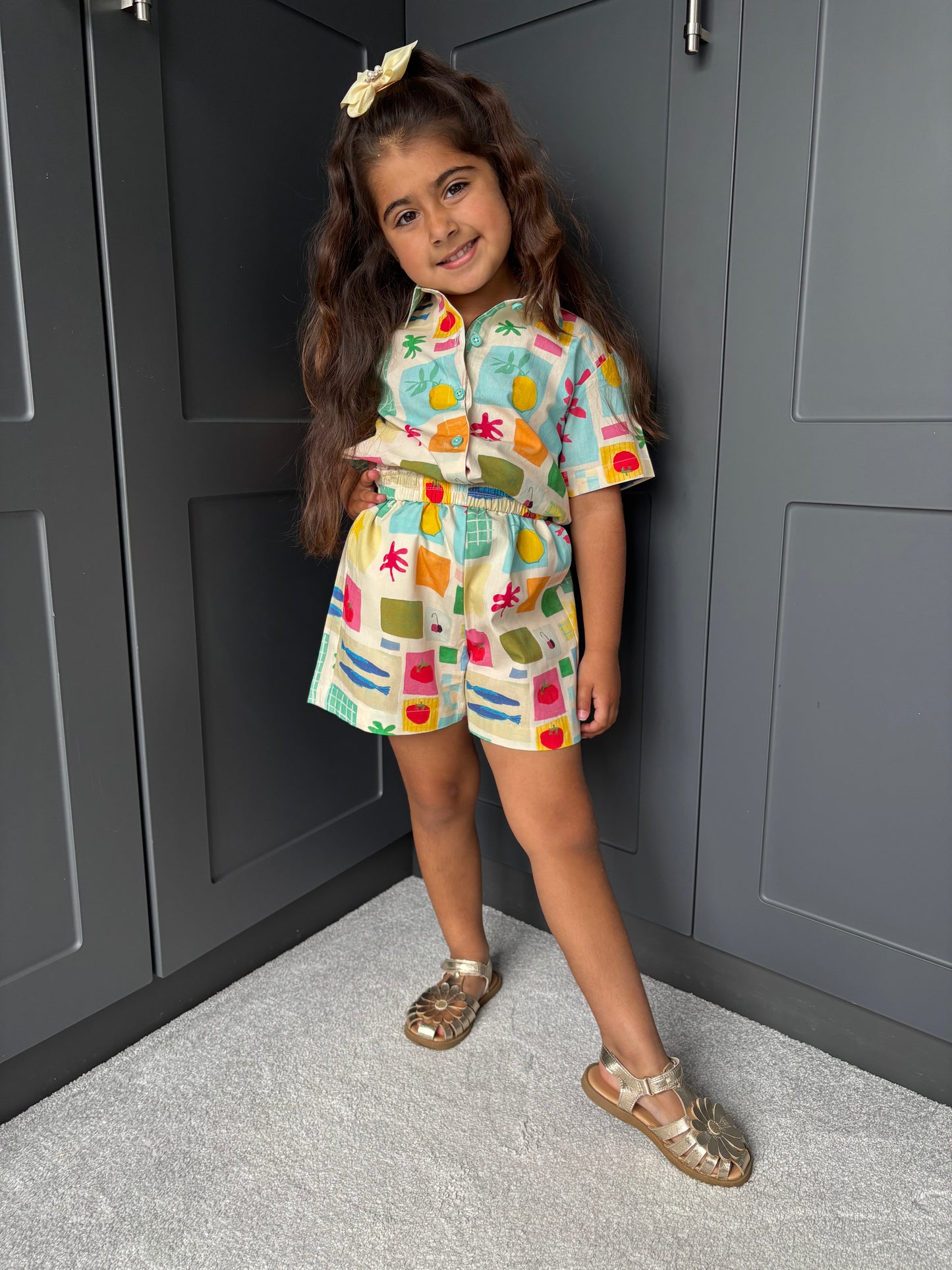 Mini Mama Sorrento Shorts Set