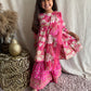 Summer Collection Pink Sharara Suit