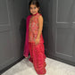 Hot Pink Gharara Suit