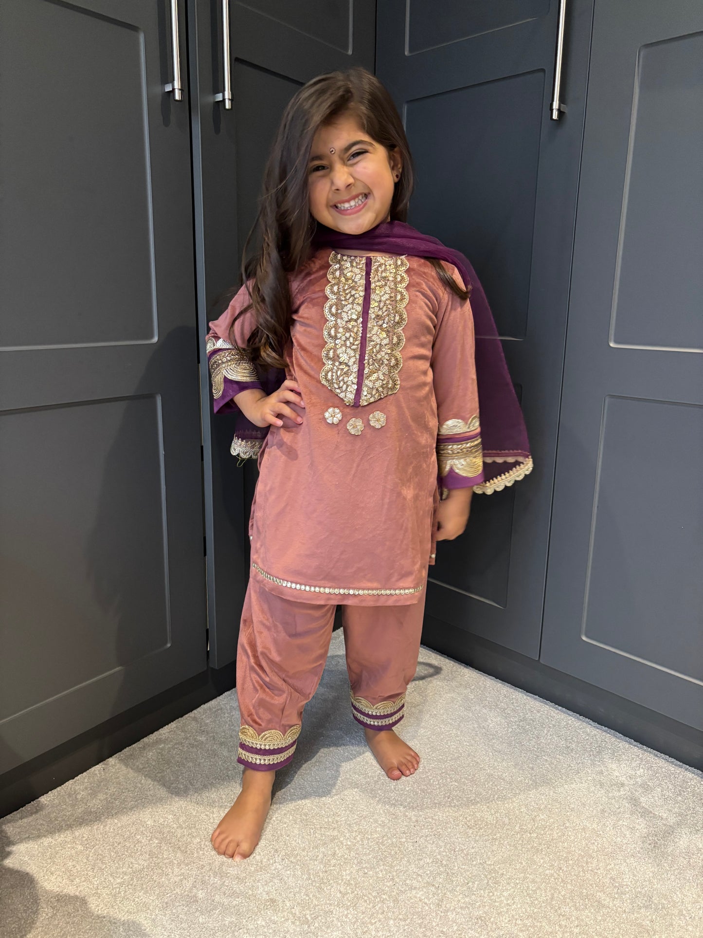 Velvet Rose Salwar Suit