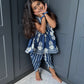 Royal Blue Dhoti Suit