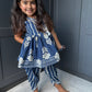Royal Blue Dhoti Suit