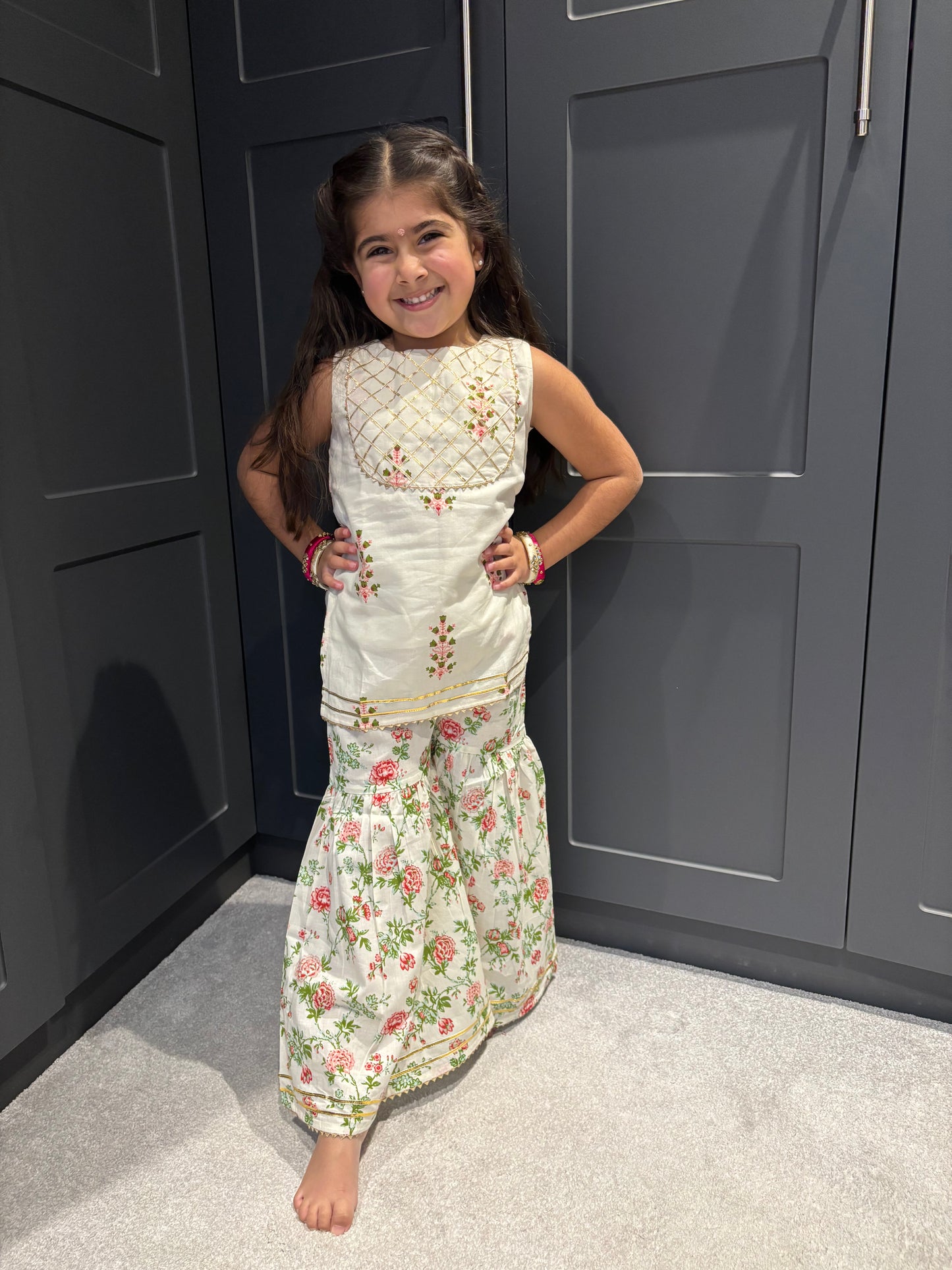 Rose Garden Sharara Suit