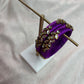 Purple Embellished Bangle