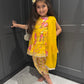 Spring Blooms Dhoti Suit (Yellow)