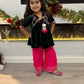 Girls Velvet Trouser Suit