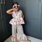 Pink Frilly Co-Ord