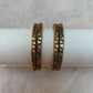 Gold Bangle Triangle Design