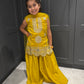 Yellow Palazzo Suit