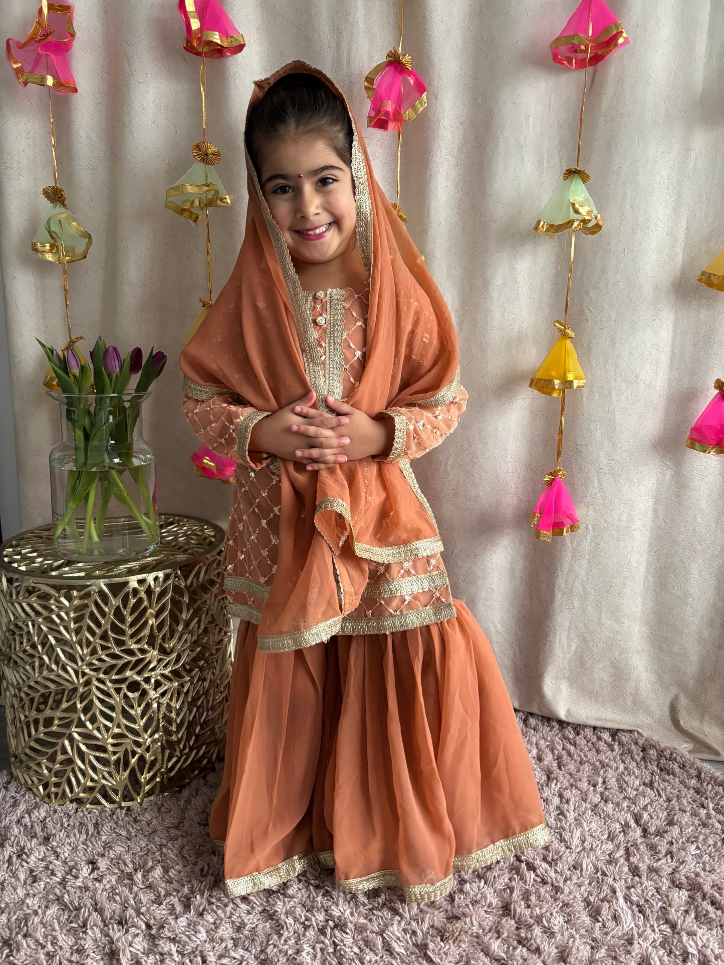 Peaches Sharara Suit