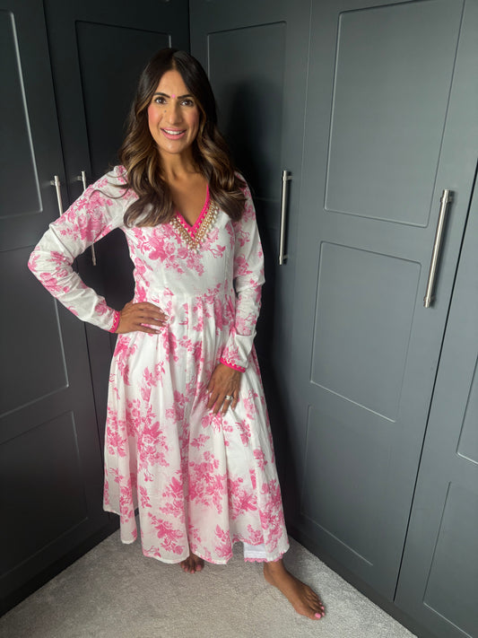 Mama Enchanted Bloom Anarkali Set