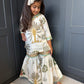 Mini Mama White Sharara Suit