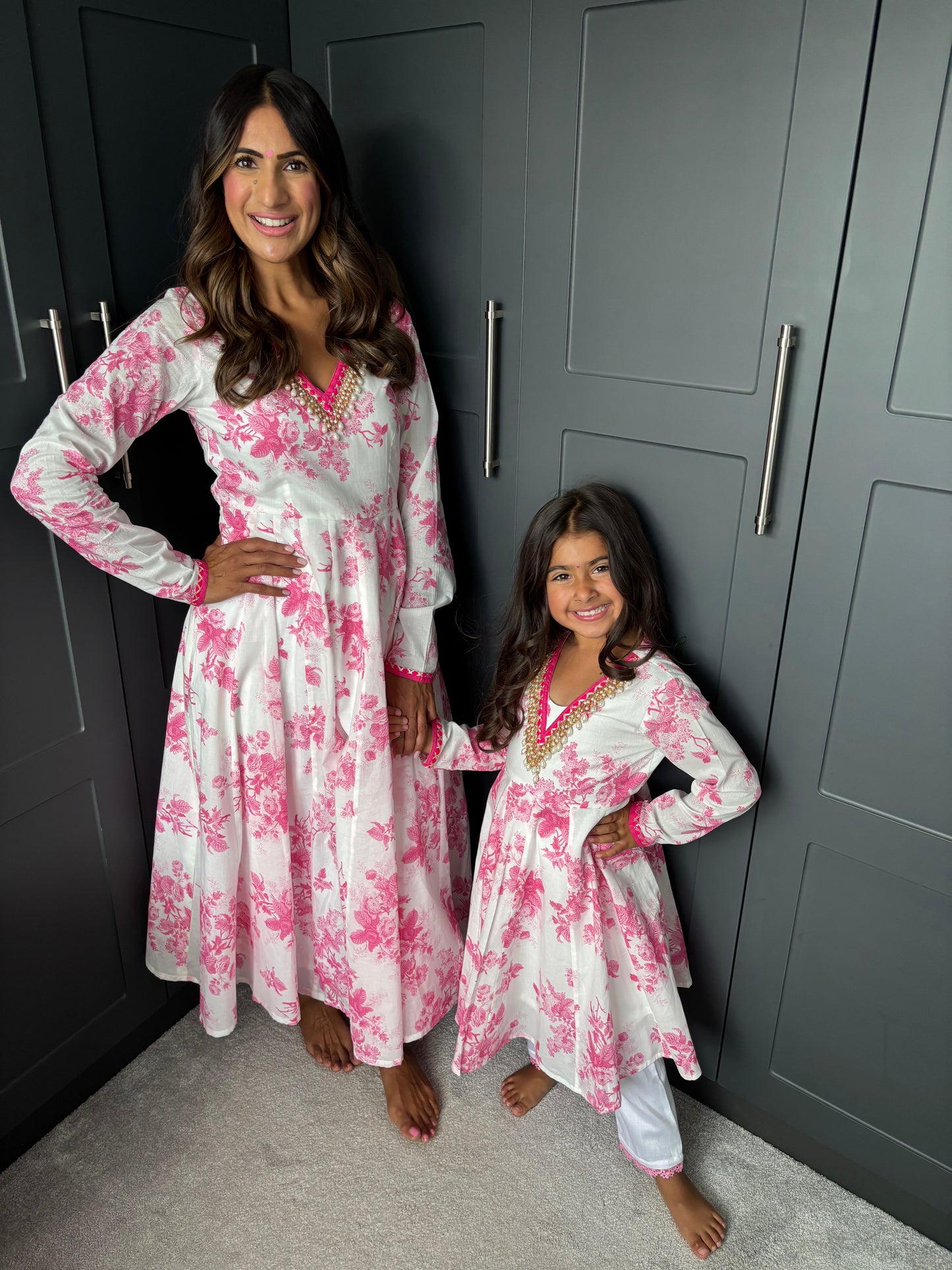 Mama Enchanted Bloom Anarkali Set