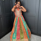 Mendhi Magic Lengha Set