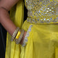 Golden Glow Palazzo Suit