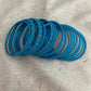Blue Bangle Set