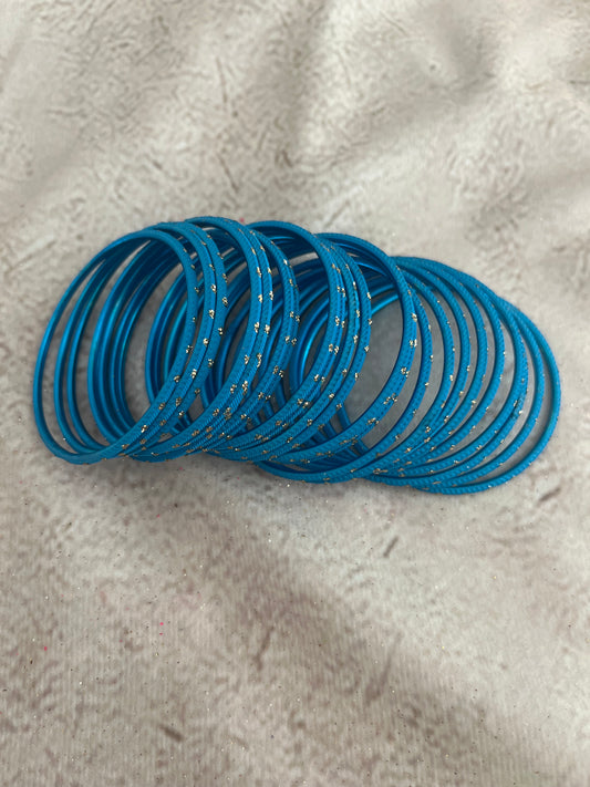 Blue Bangle Set