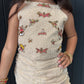 Ivory Embroidered Lengha Set