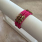 Barbie Pink Embellished Bangle