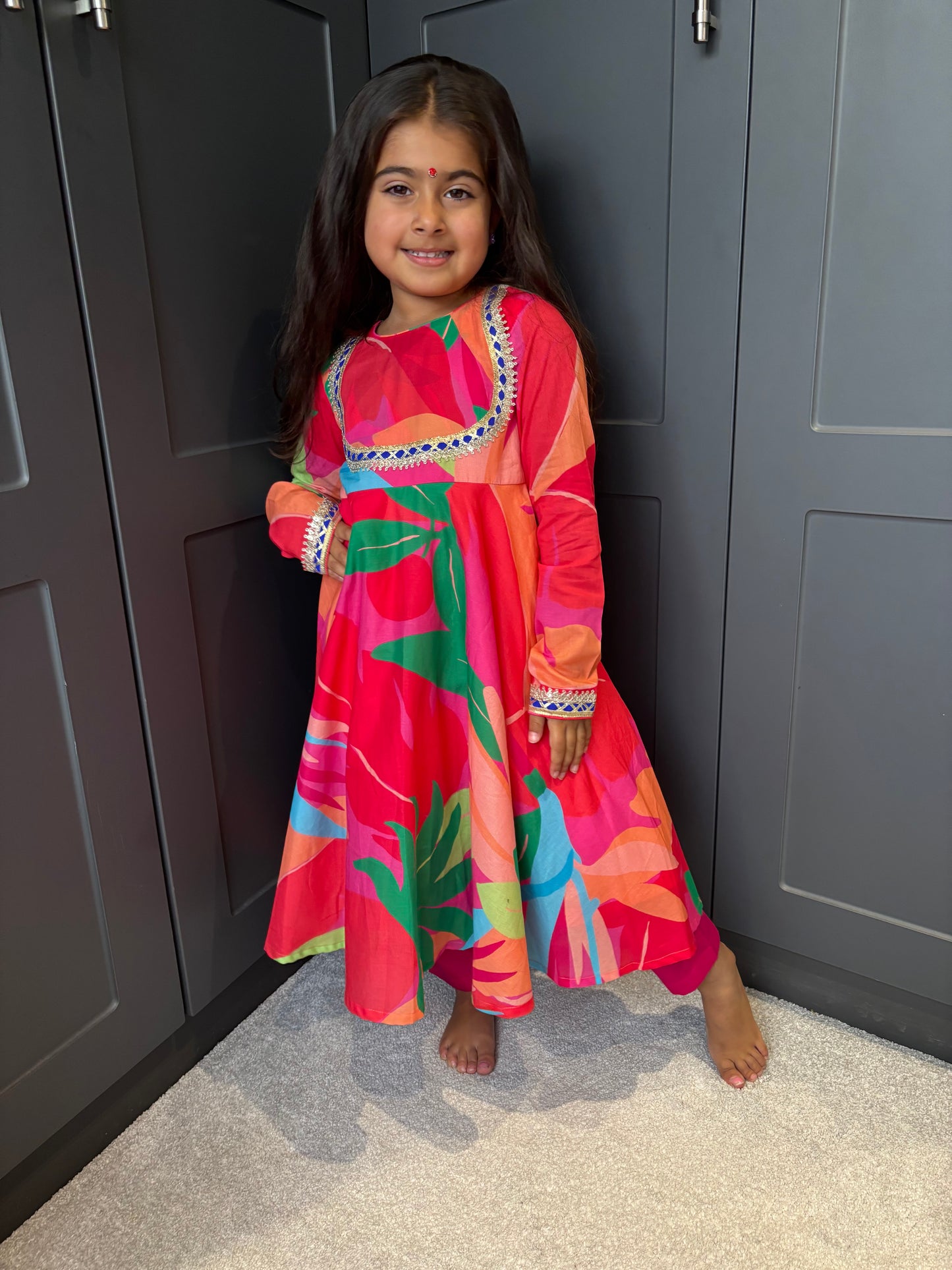 Festive Mini Mama Anarkali Set