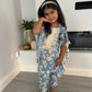 Blue Kurta Set Girls AGE 5